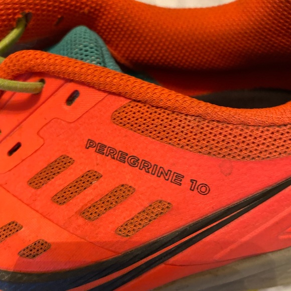 used Saucony Peregrine 10 with elastic laces and regular laces great condition - Picture 2 of 6